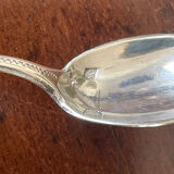 Small salt spoon Solid silver