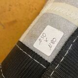 Cowhide rug, silver-grey patchwork