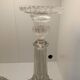 Pair of vintage glass candlesticks