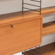 3-Piece wall unit by Nisse Strinning for String, Sweden, 1960s