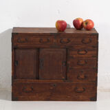 Small antique Japanese tansu – Meiji/Taishō period (c. 1890-1926) #26