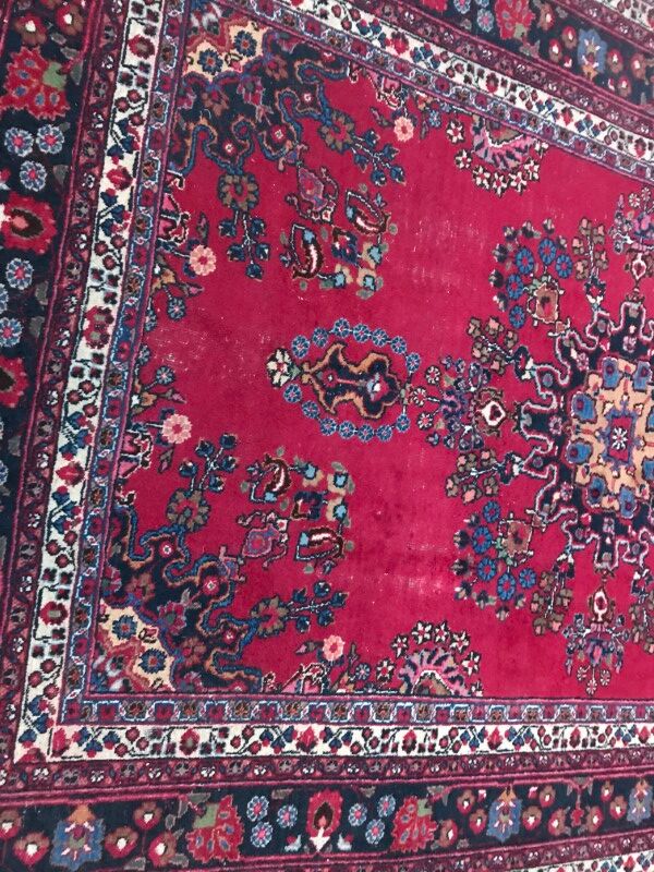 Former carpet Persian Mashhad done hand 200 X 280 CM