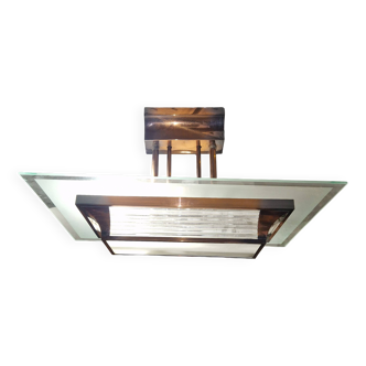 Art deco chandelier petitot henri