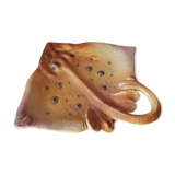 Plat zoomorphe raie
