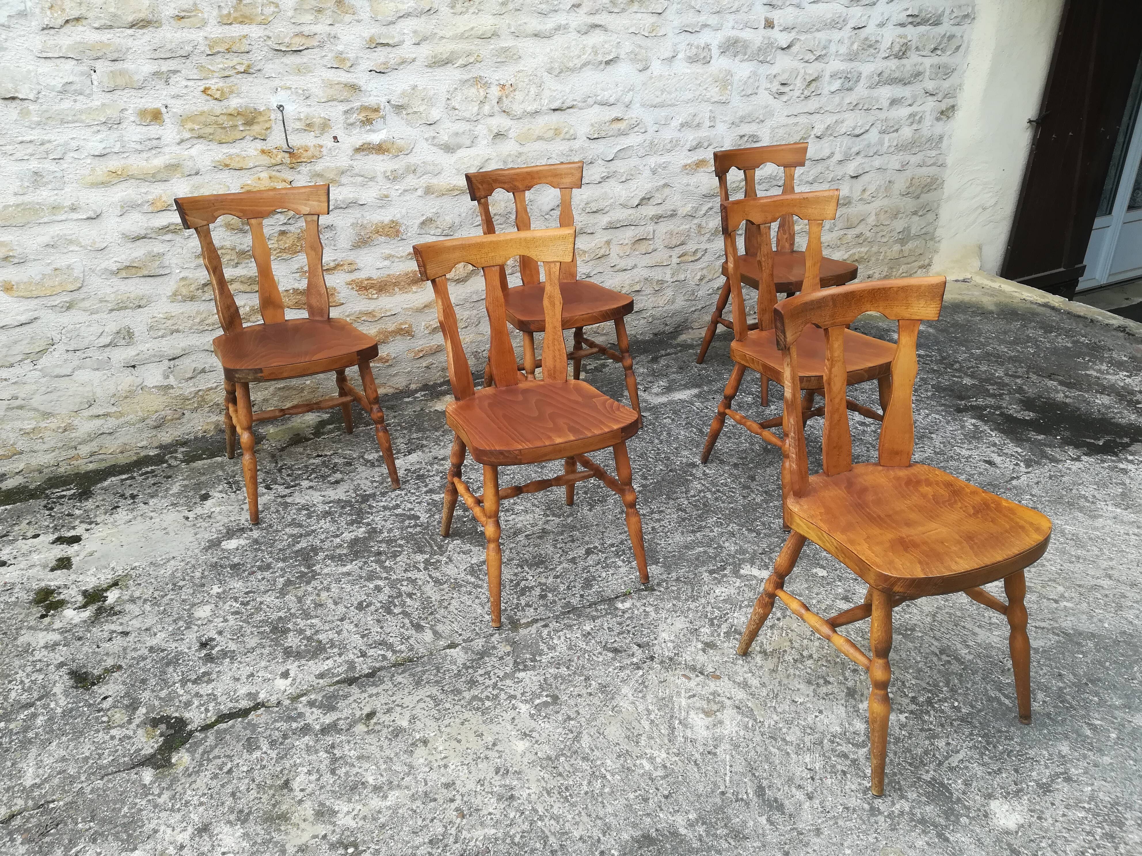Vintage bistro chairs