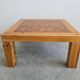 Mid Century side table in pine by Jaob Kielland Brandt