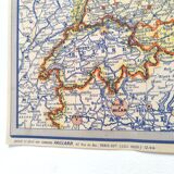 Map Germany and Europe 40s