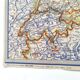 Map Germany and Europe 40s