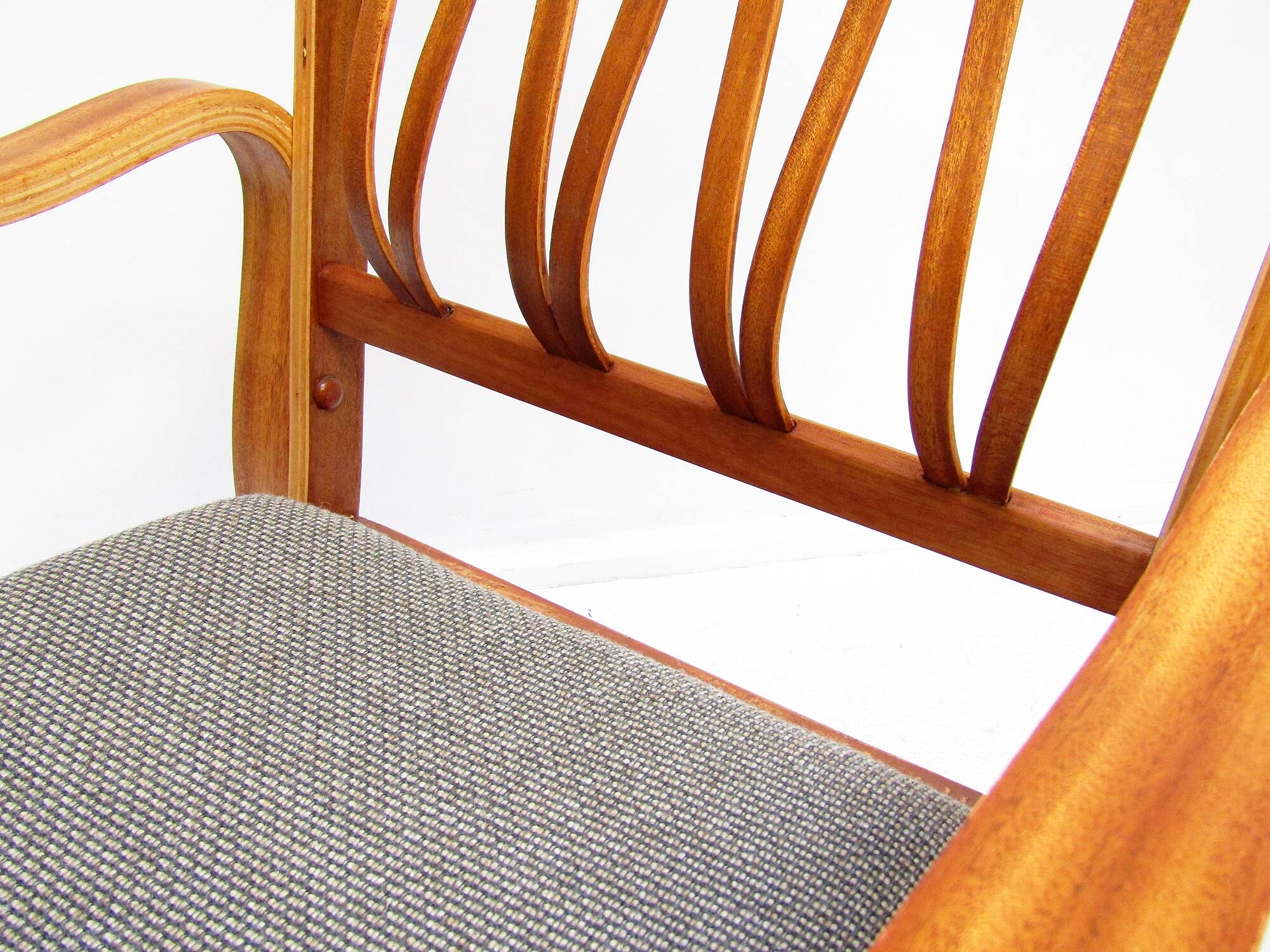 Two 1950s "Linden" Lounge Chairs in Teak by G A Jenkins