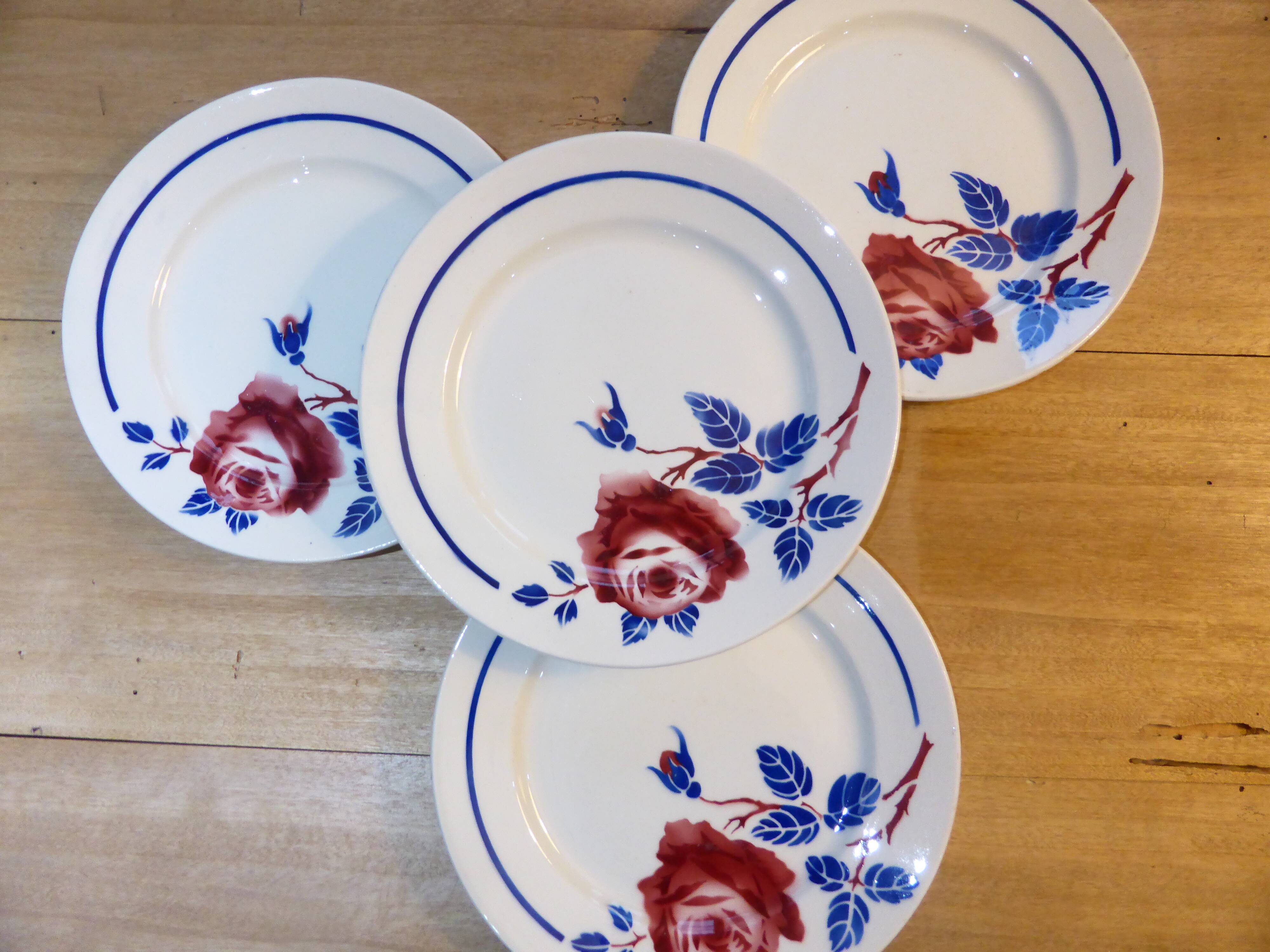 4 flat plates K-G model Chantal