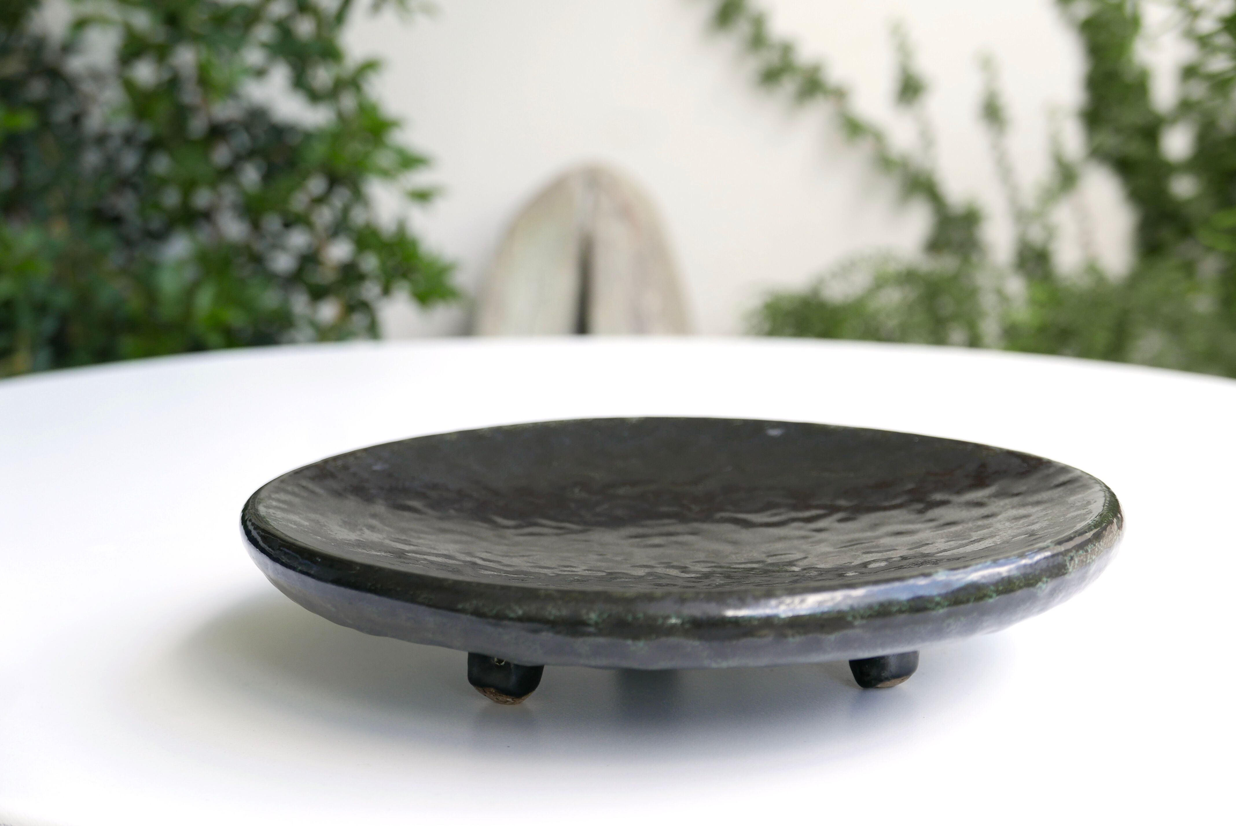 Ceramic trinket bowl, 60s