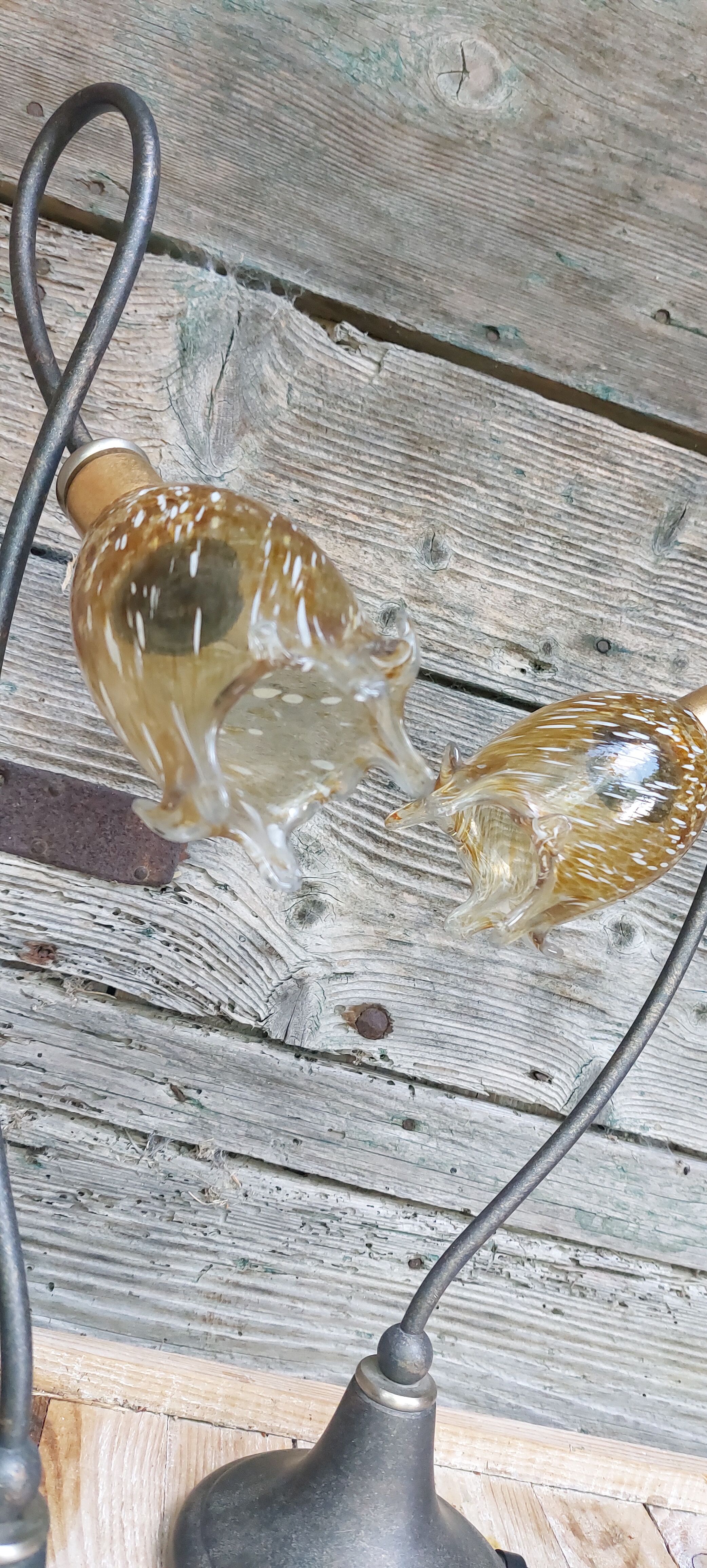 Lampes en verre Murano