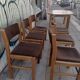 Table regain and six chairs