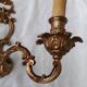 Bronze wall light