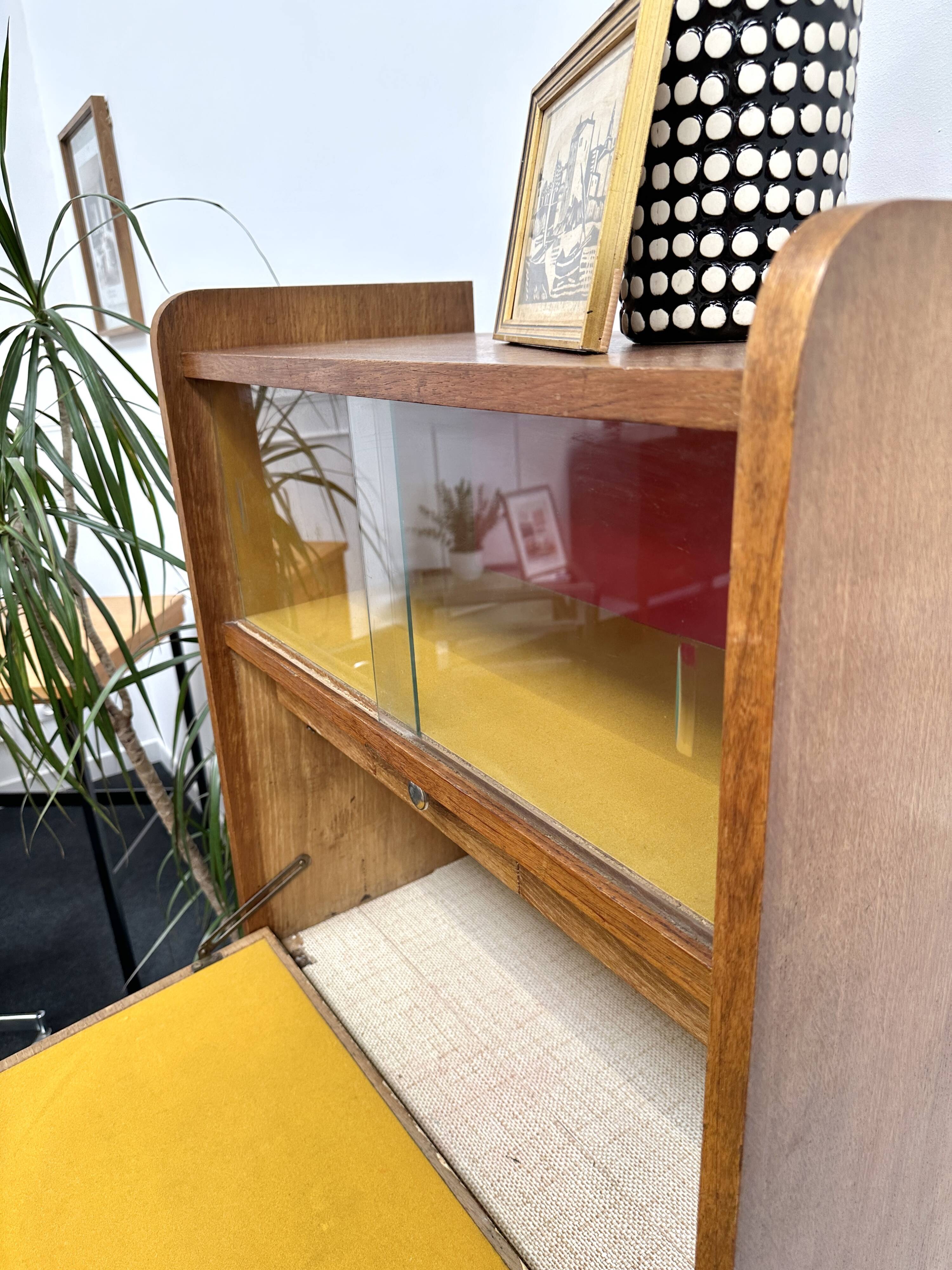 Vintage Scandinavian secretary