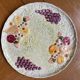 Pie dish - Barbotine fruit cake
