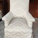 Old shepherdess toad armchair