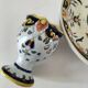 Geo Martel egg service Desvres no. 1687 – Lambrequin decoration