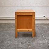 Light wood desk