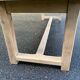 Solid oak farmhouse table 1990 250cm