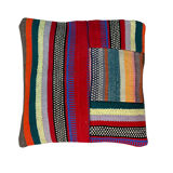 Vintage turkish kilim cushion cover 40x40cm