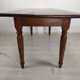 Walnut farmhouse table