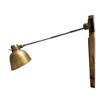 Modular industrial stem wall lamp Scandinavian 1900s
