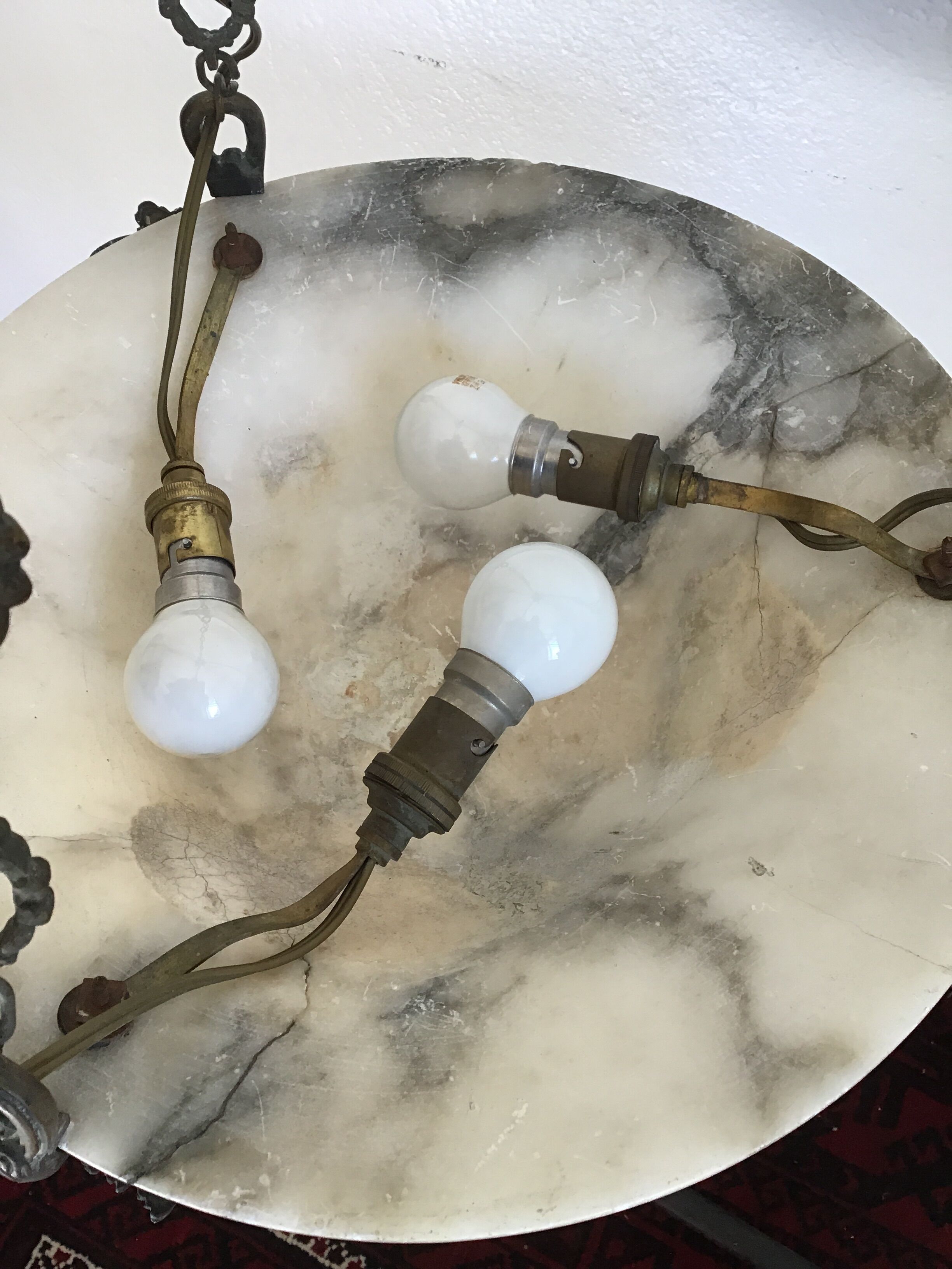 Alabaster style Louis XV Hanging