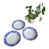Three Badonviller soup plates