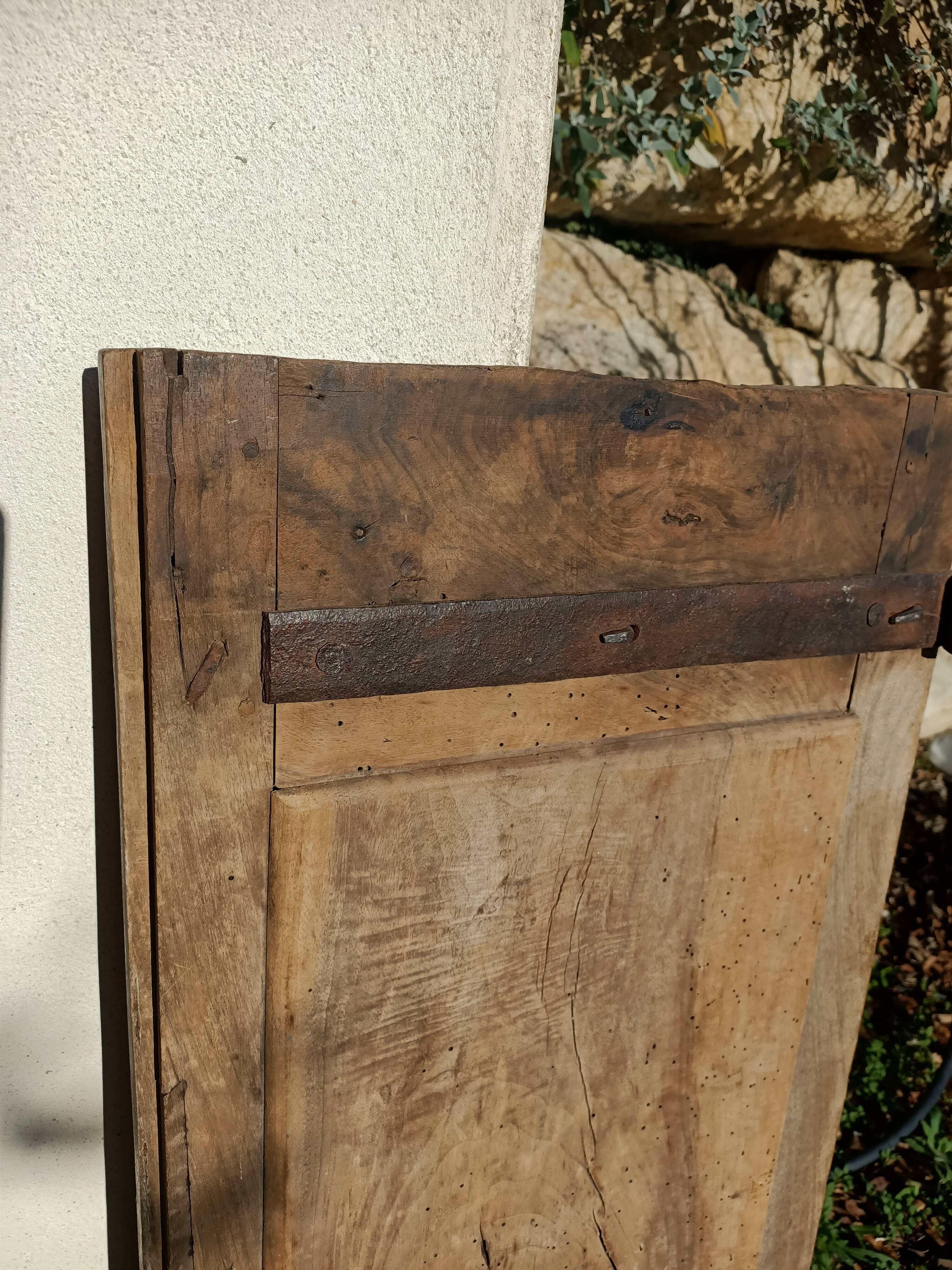 Old oak shutter 97x42 cm