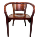 Extremely rare armchair no. 6521 by Otto Wagner for Thonet