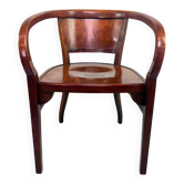 Fauteuil rarissime n° 6521 d'Otto Wagner pour Thonet