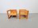 Pine Children's Table Chairs attributed to Marcel Gascoin, France, 1970s, Set of 2