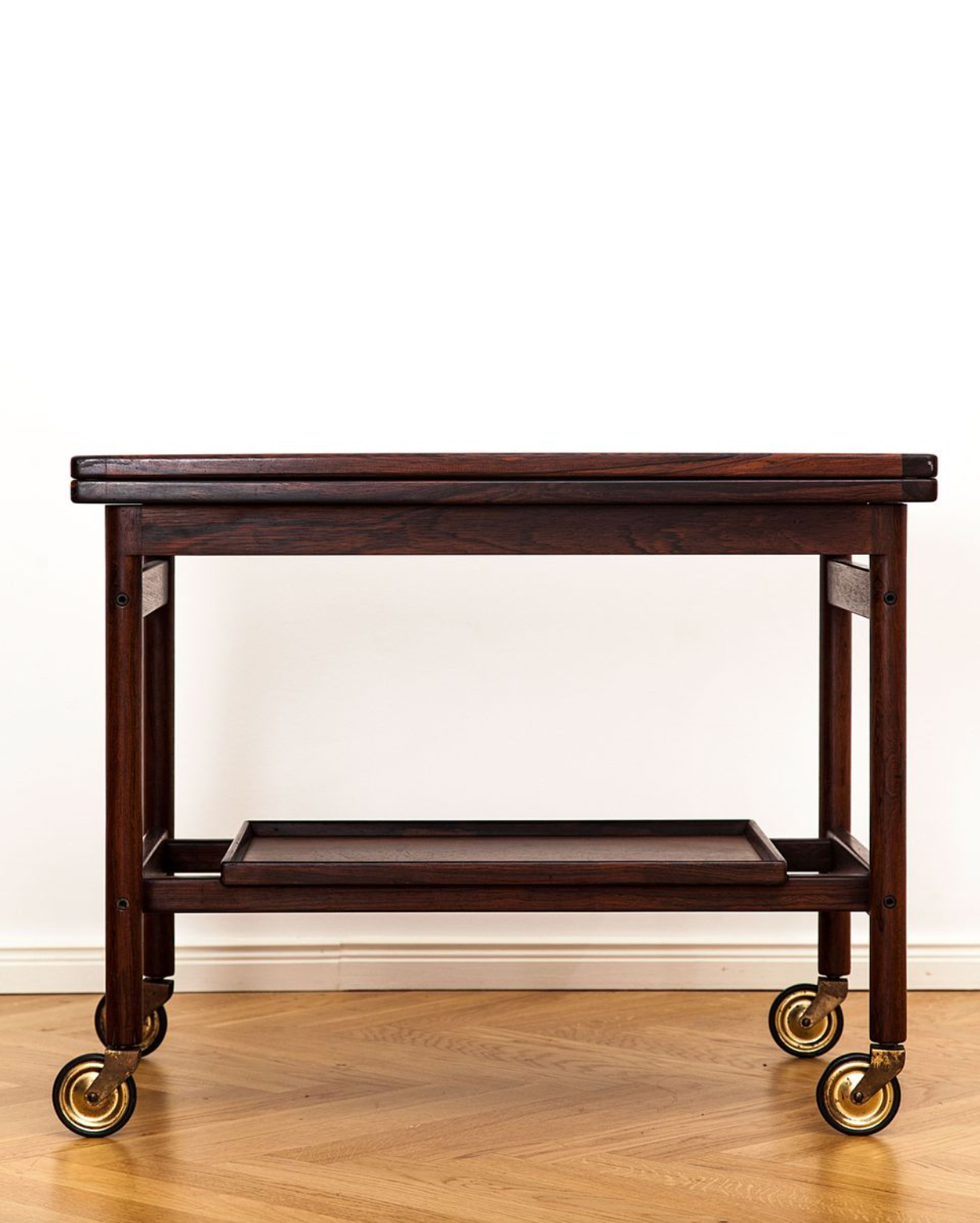 Mid-Century Danish Rosewood Trolley by Kurt Ostervig for Jason Møbler