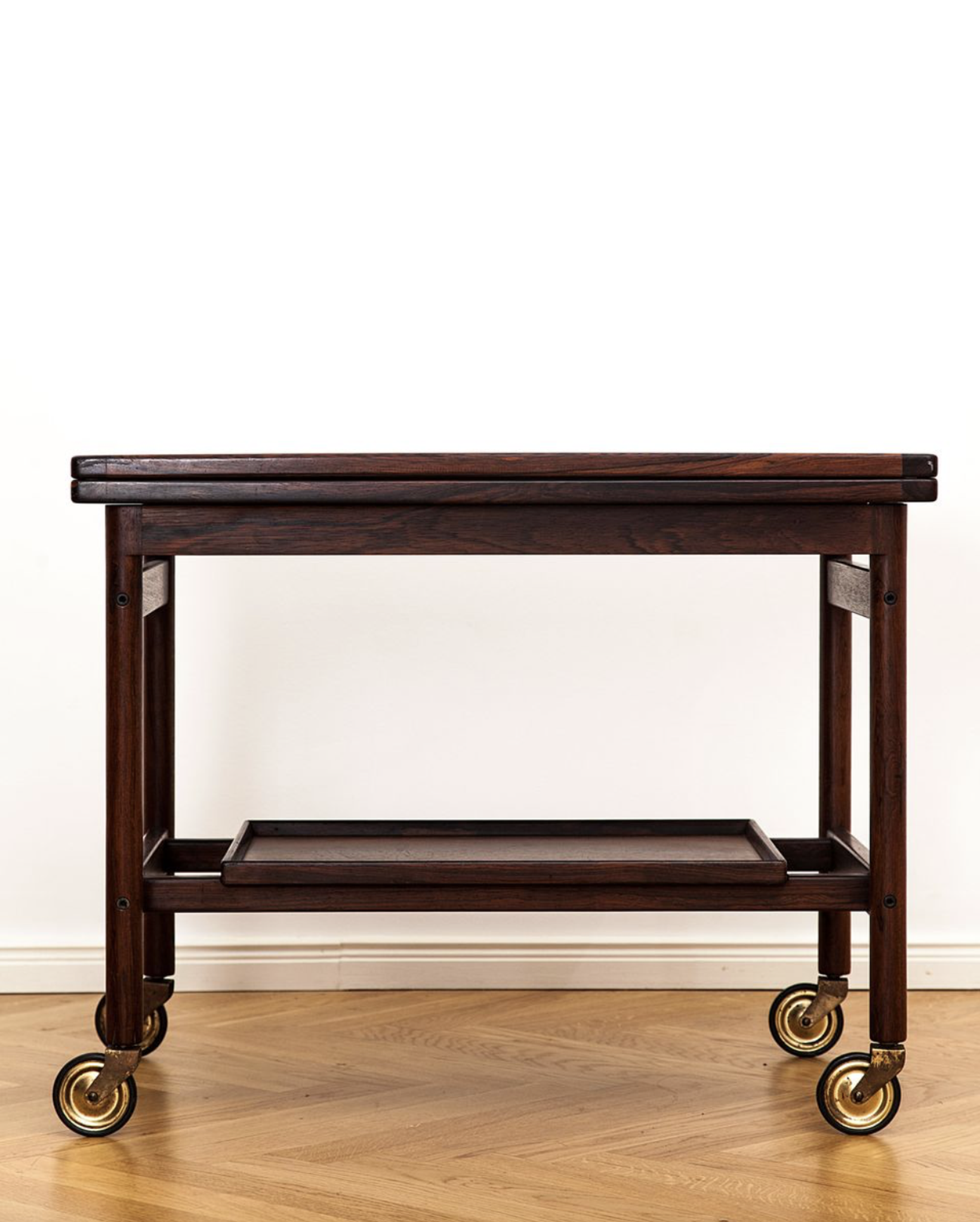 Chariot de mi-siècle palissandre danois par Kurt Ostervig pour Jason Møbler