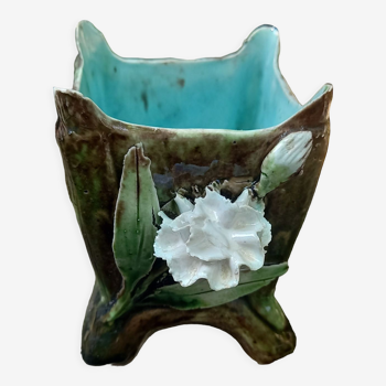 Vase miniature barbotine