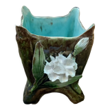 Vase miniature barbotine