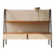 Fully renovated mid century bookshelf by Tatra, 1960s, Czechoslovakia