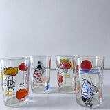 4 collector's glasses The Shadoks