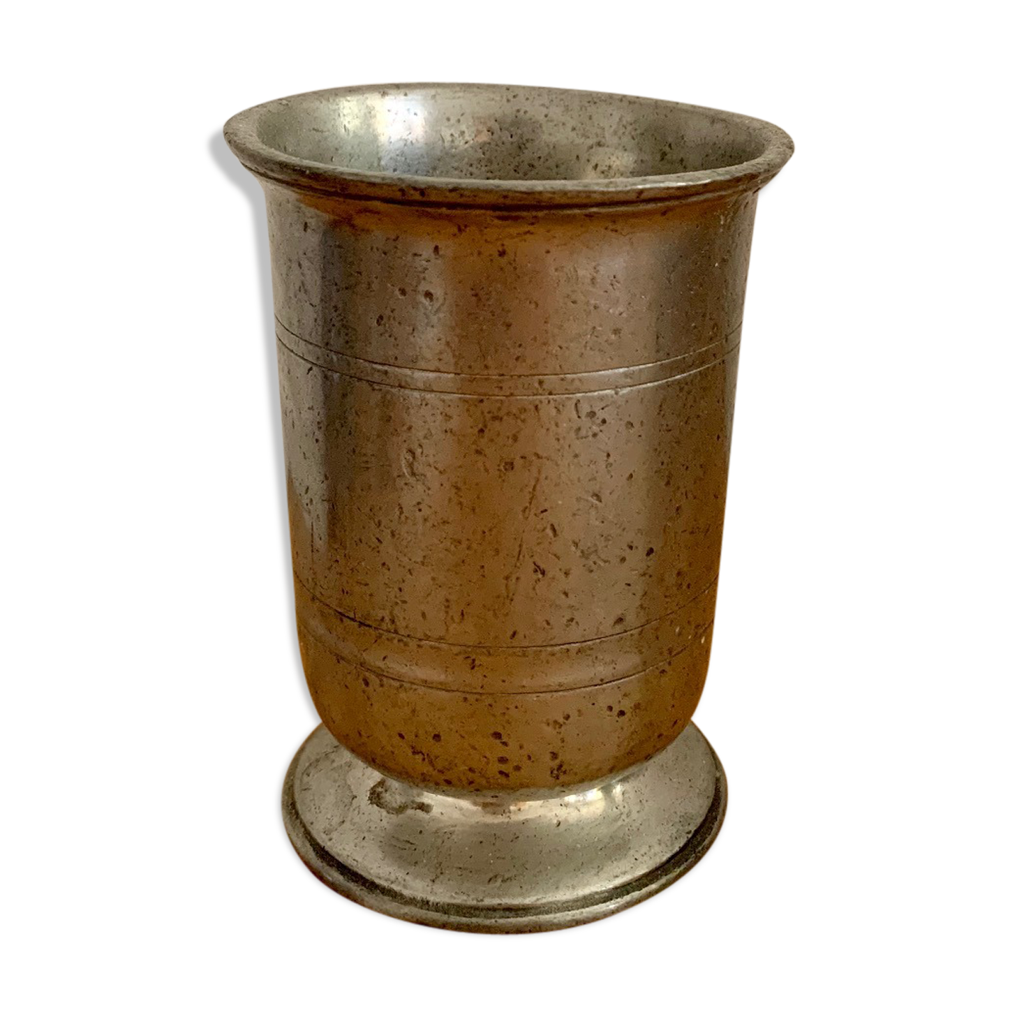 Vintage tin cup
