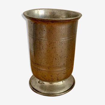 Vintage tin cup