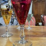 Set of 6 Hungarian crystal glasses
