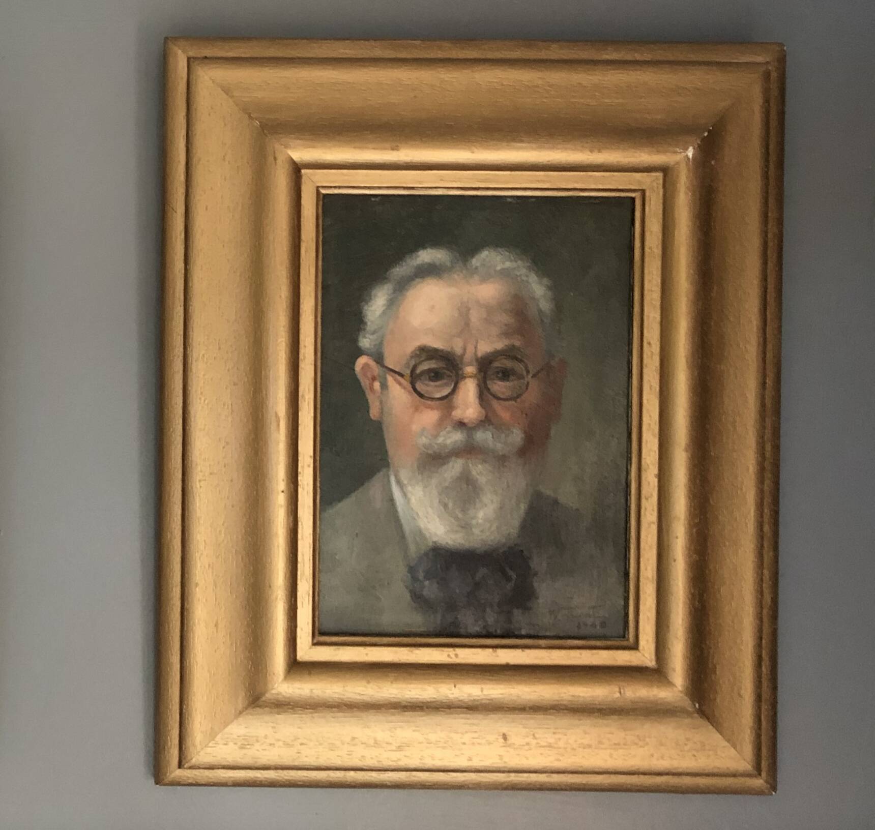 Pair of portraits from the beginning of the 20th century