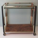 Vintage Italian beverage cart in the style of Romeo Rega, 1970