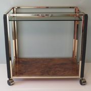 Vintage Italian beverage cart in the style of Romeo Rega, 1970