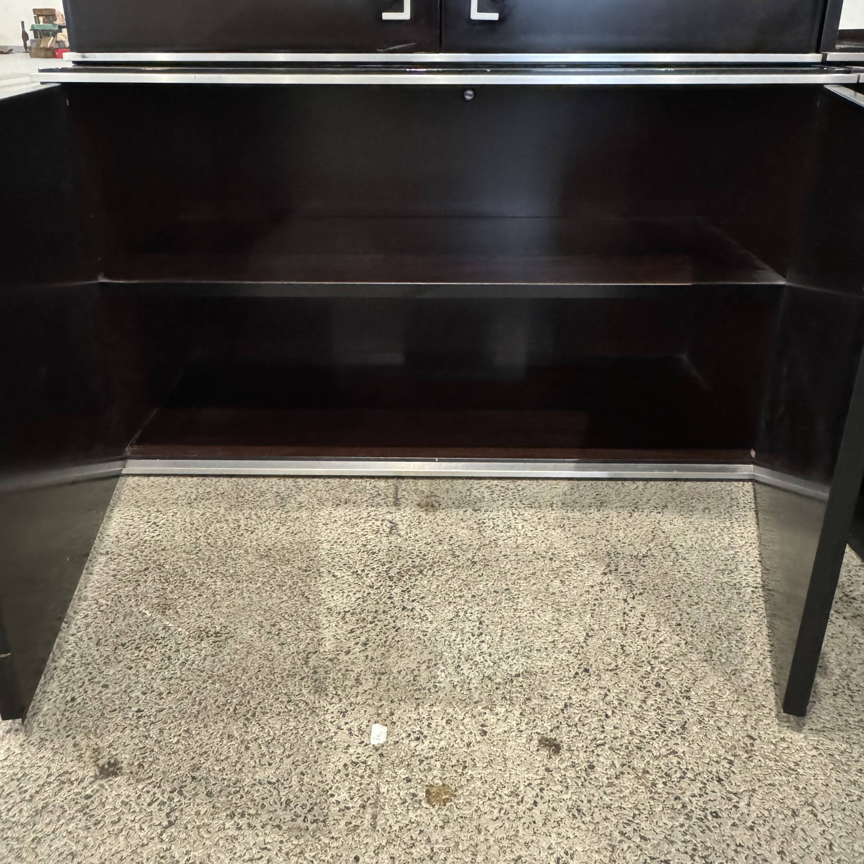 Buffet, meuble de rangement en acajou par Abbondinterni, Italie 1970