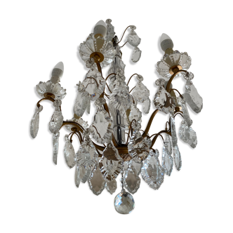 Vintage stamped chandelier
