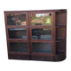 Large modular vintage display cabinet pierre cruiege for martin du