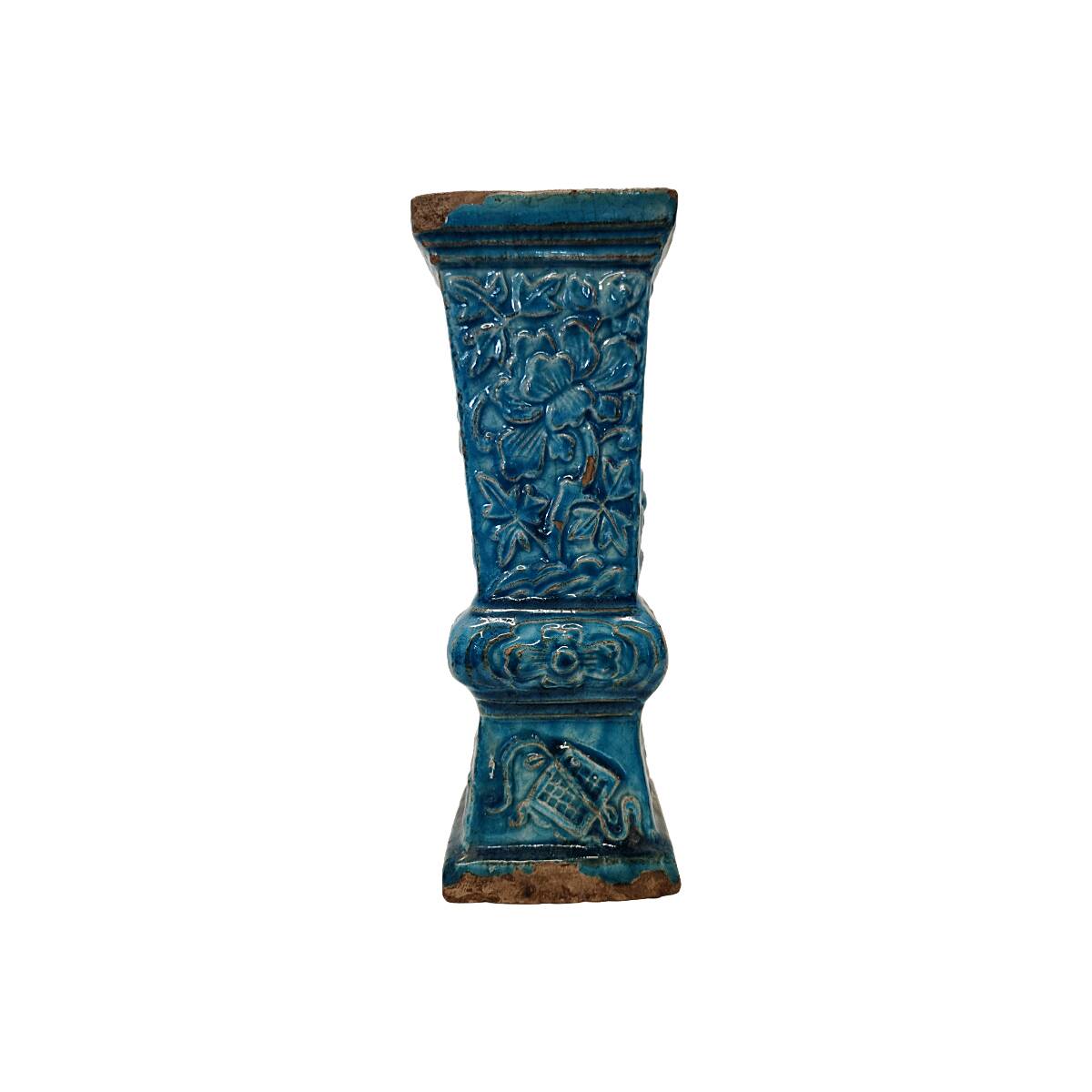 Chinese Ceramics Gu Vase Ming Dynasty, mid 1600s