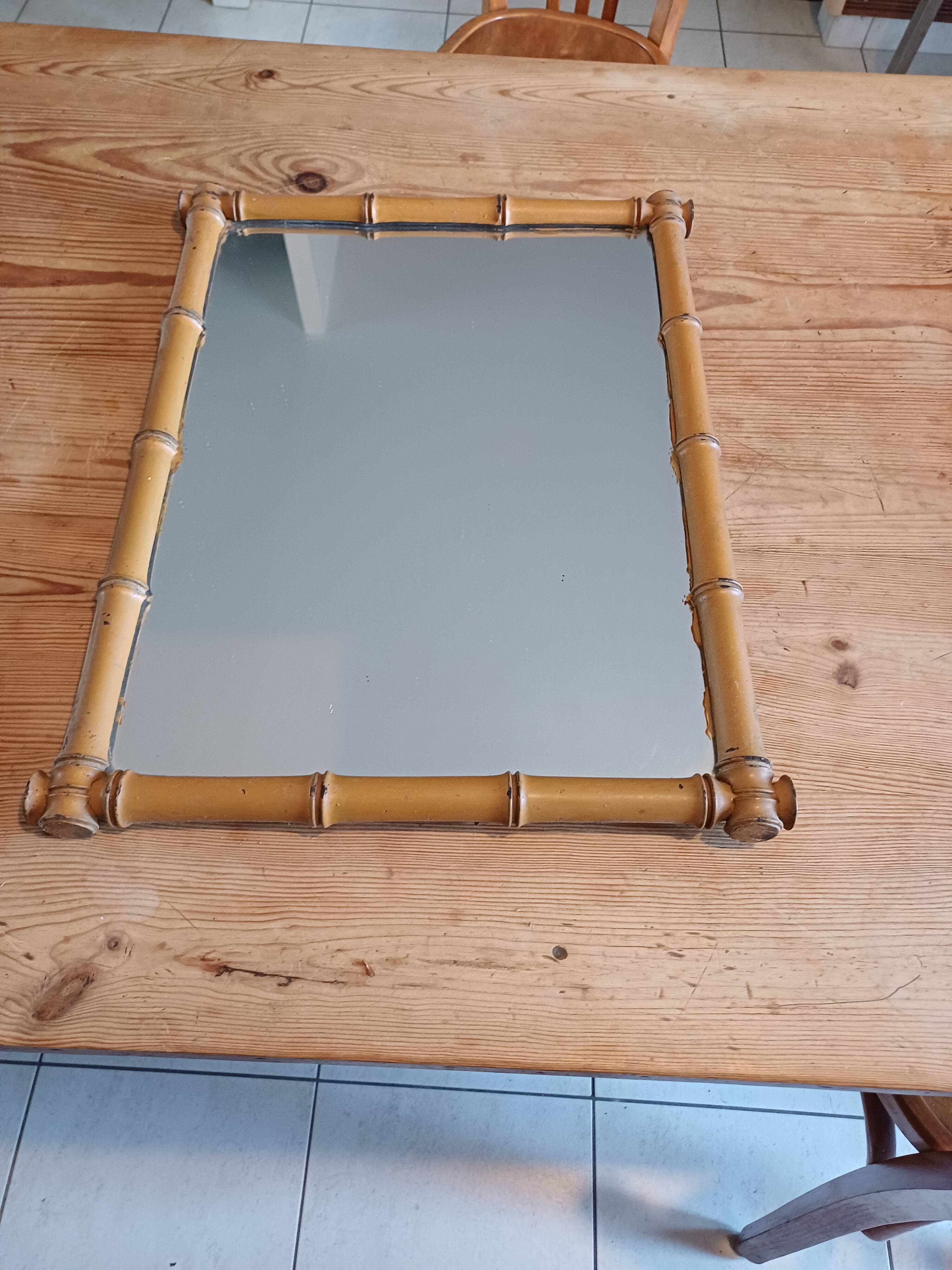 Bamboo mirror